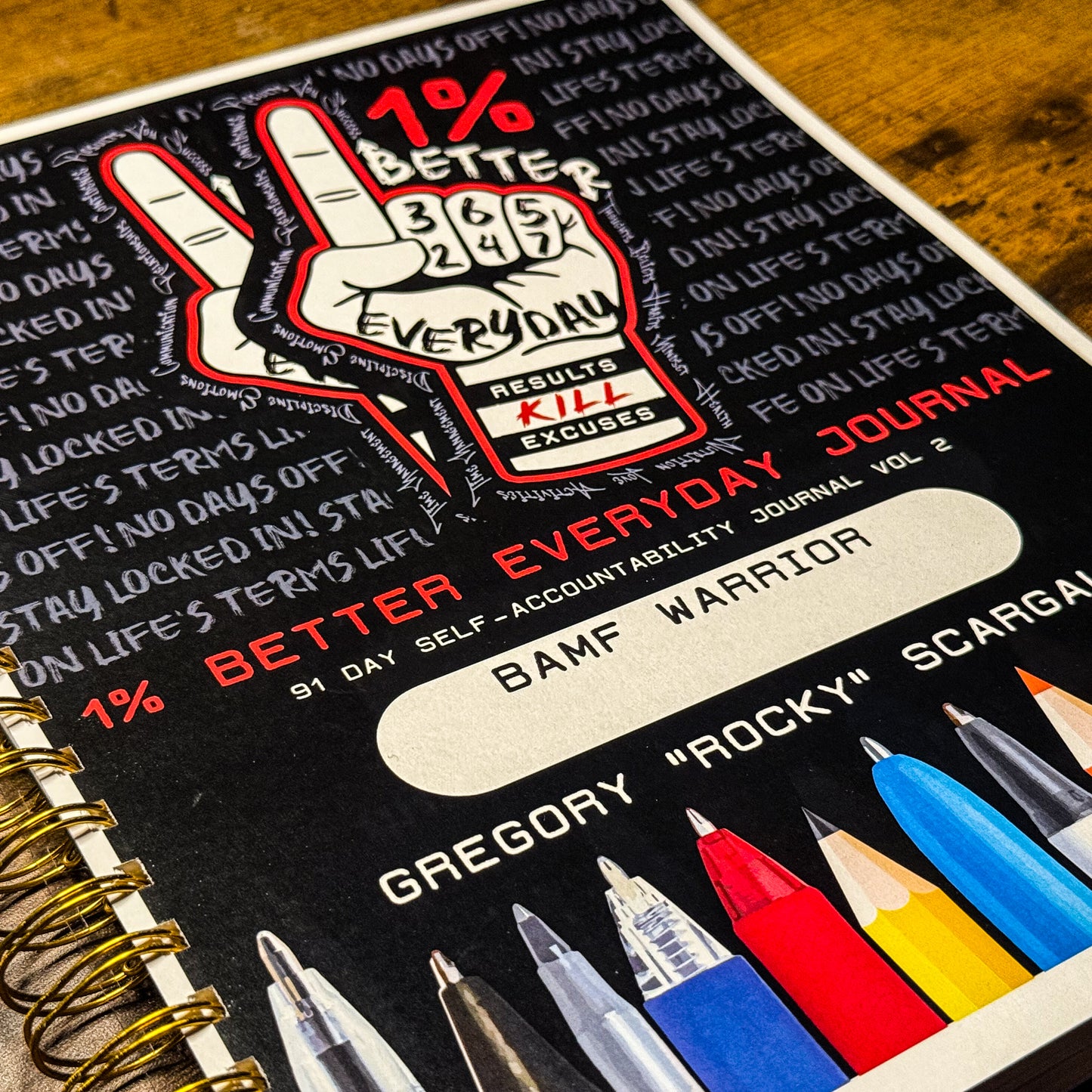 1% Better Everyday Journal VOL 2 BONUS PACK