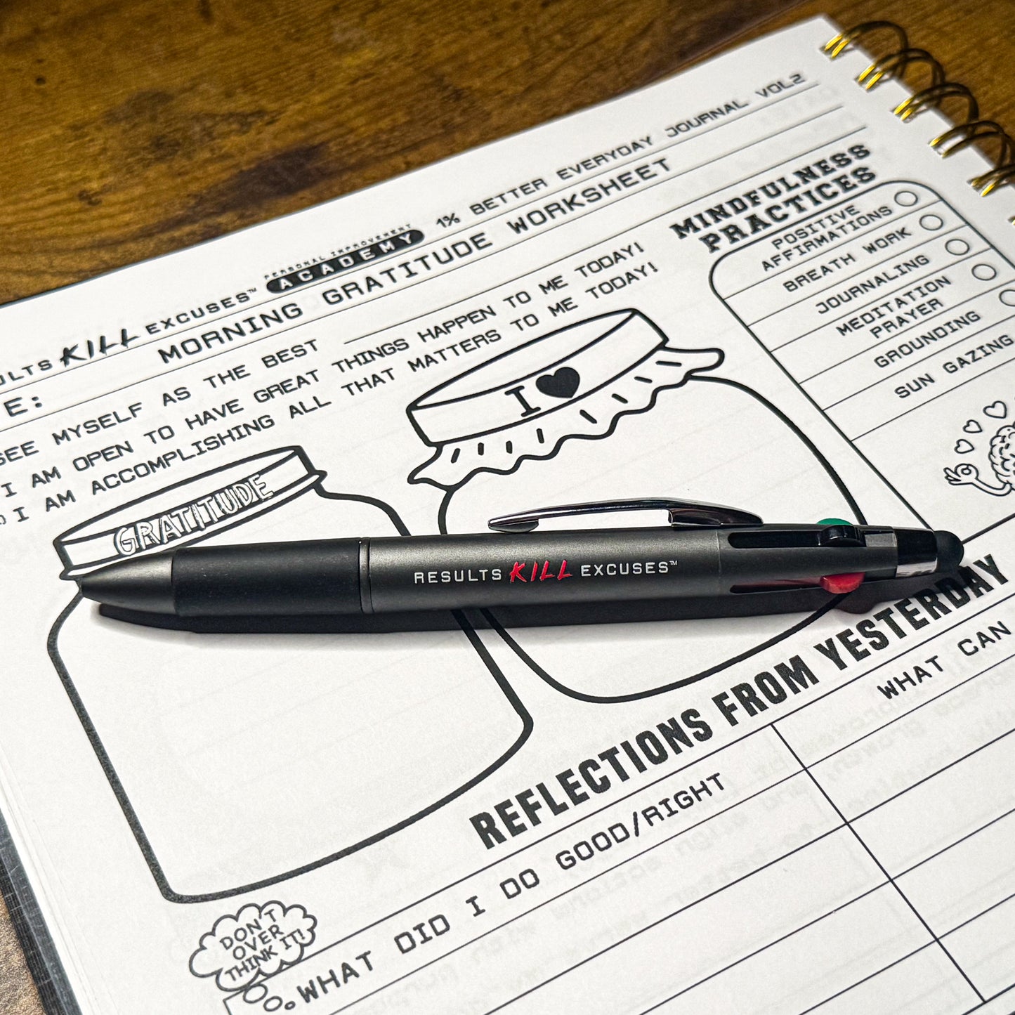 1% Better Everyday Journal VOL 2 BONUS PACK