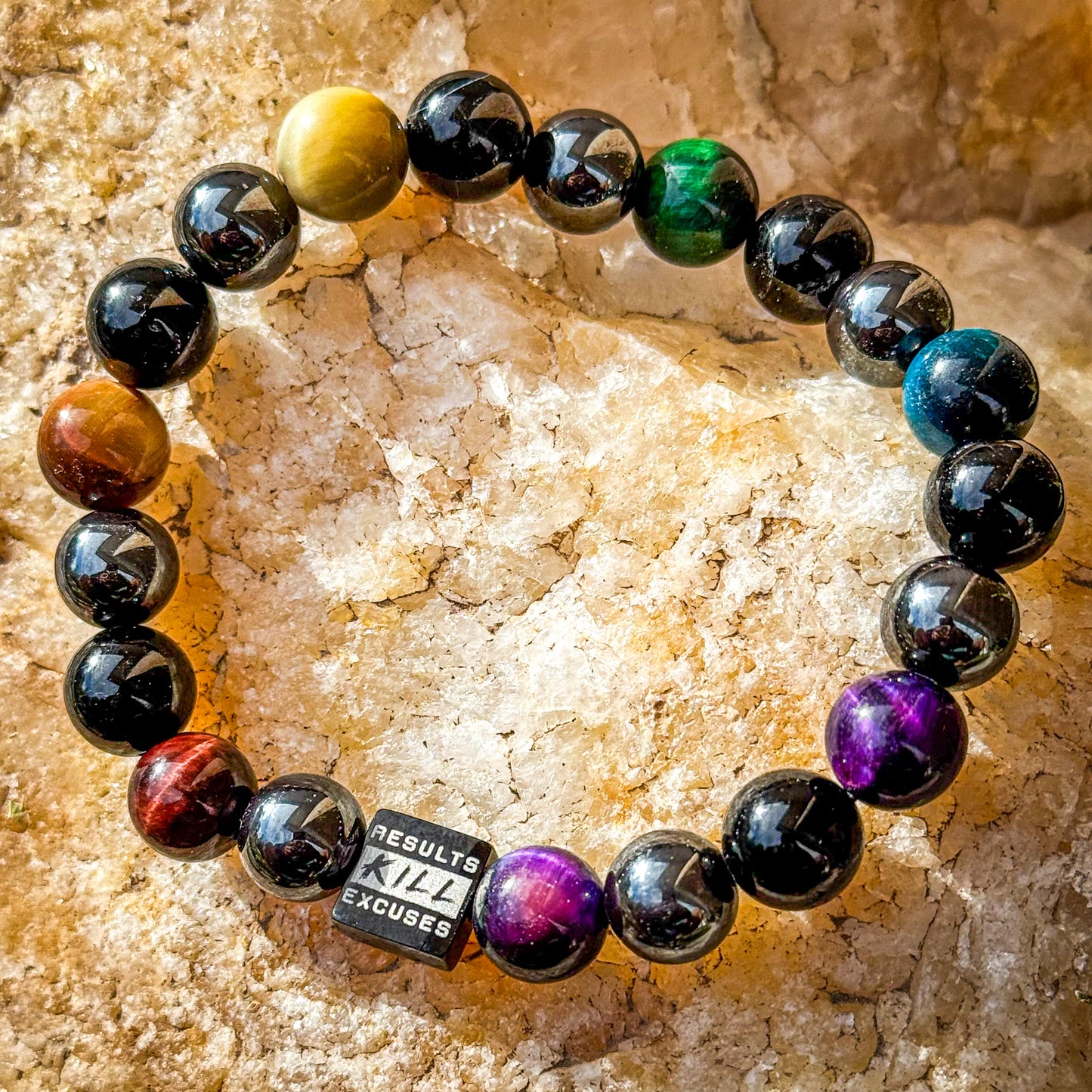 RKE POSITIVE ENERGY 7 CHAKRA CLEARING BRACELET
