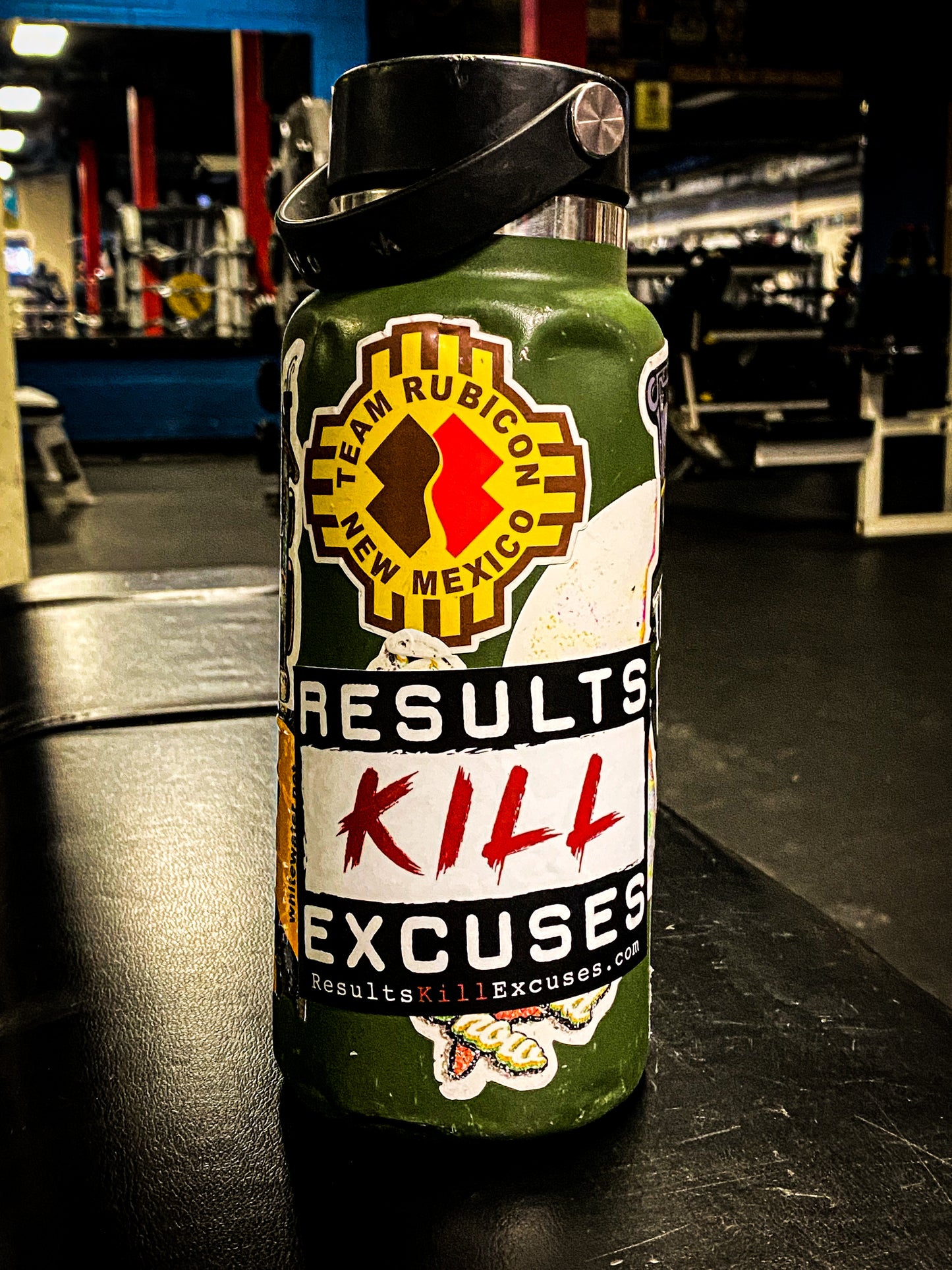 RESULTS KILL EXCUSES 3x4” STICKER