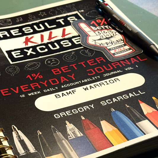 1% Better Everyday Journal VOL 3  BONUS PACK