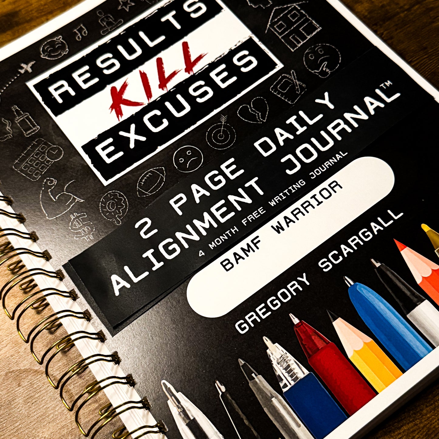 2 PAGE DAILY ALIGNMENT FREE WRITING JOURNAL